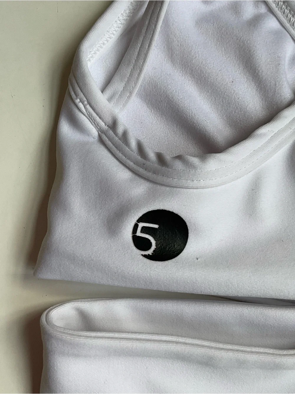 Five Dancewear White Maverick Bra